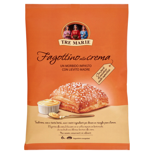 Tre Marie Fagottino alla crema 6 x 73 g