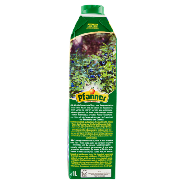Pfanner Mirtillo 1 L