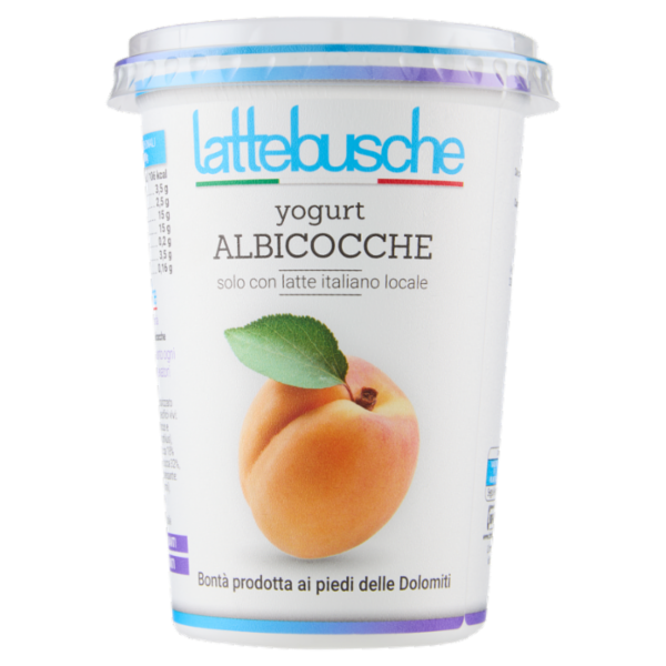 lattebusche yogurt Albicocche 500 g