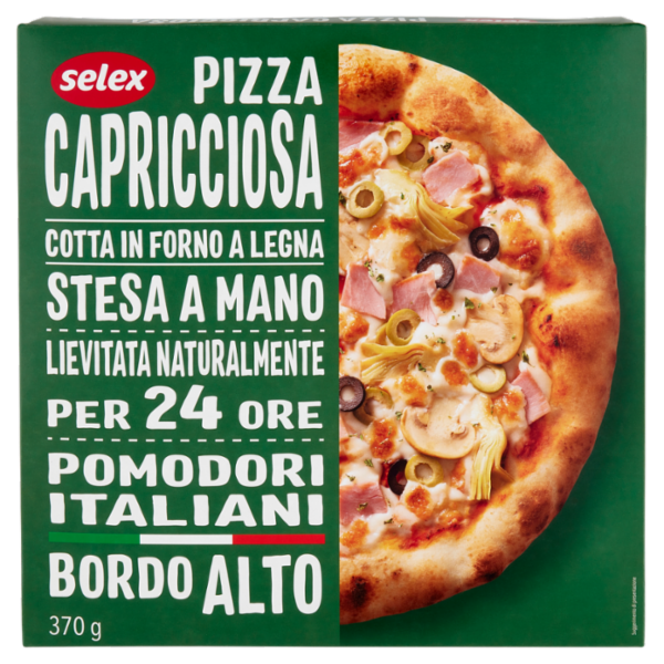 Selex Pizza Capricciosa Surgelata 370 g