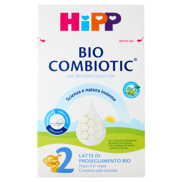 HiPP Bio Combiotic Latte di Proseguimento Bio 2 600 g