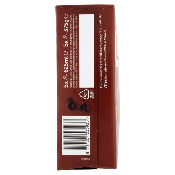 Cornetto Cioccolato 5 x 75 g