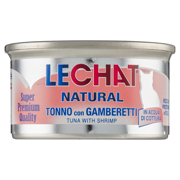 LeChat Natural Tonno con Gamberetti 80 g