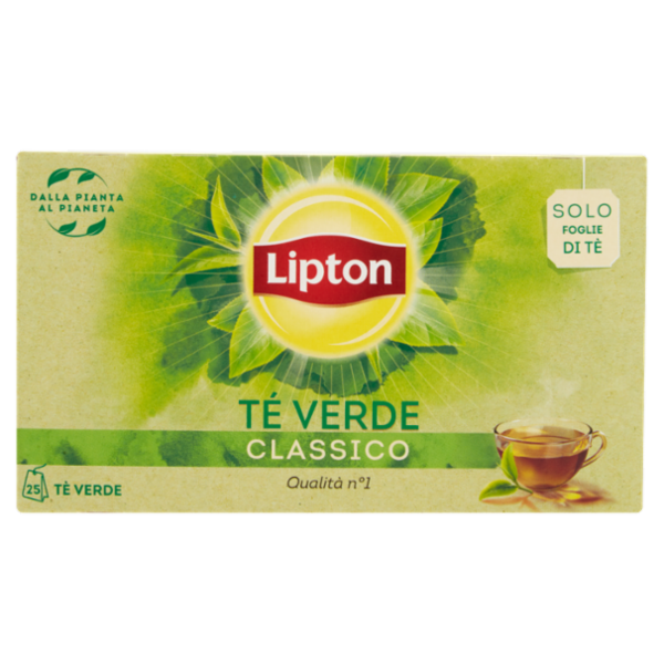 Lipton Tè Verde Classico 25 Filtri 32,5 g