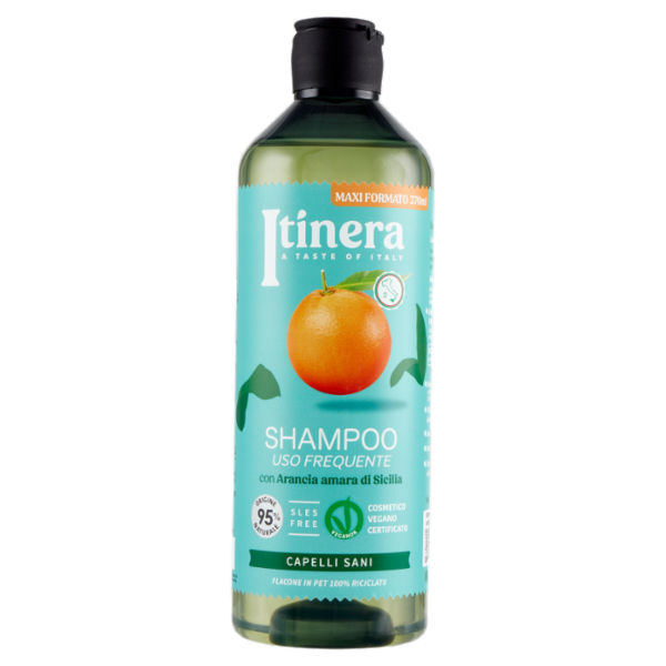 Itinera Shampoo Uso Frequente con Arancia amara di Sicilia 370 ml