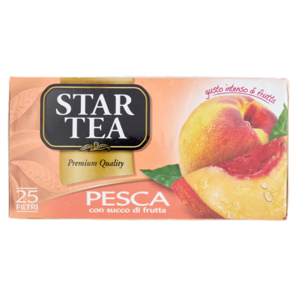 Star Tea Pesca con succo di frutta Filtri 25 x 1,7 g