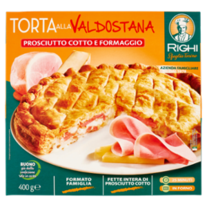 Righi Torta Alla Valdostana Prosciutto Cotto e Formaggio 400 g