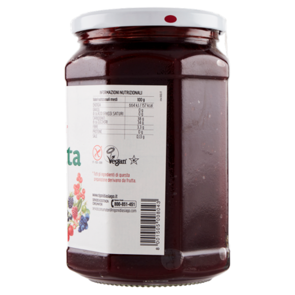 Rigoni di Asiago Fiordifrutta Frutti di bosco bio 630 g