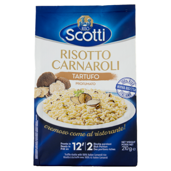 Riso Scotti Risotto Carnaroli Tartufo Profumato 210 g