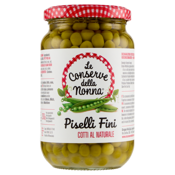 Le Conserve della Nonna Piselli Fini Cotti al Naturale 360 g