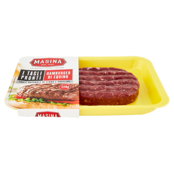 Masina I Tagli Pronti Hamburger di Equino 220 g