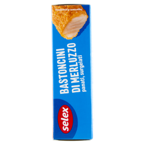 Selex Bastoncini di Merluzzo Panati Surgelati 6x25 g