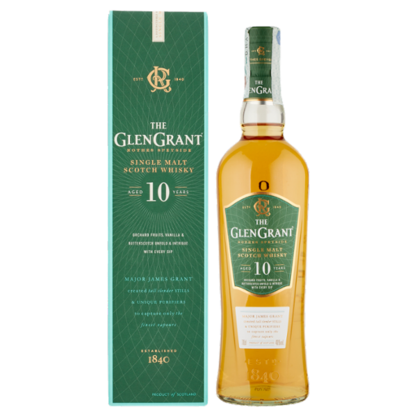 The Glen Grant Single Malt Scotch Whisky 10 Years 70 cl