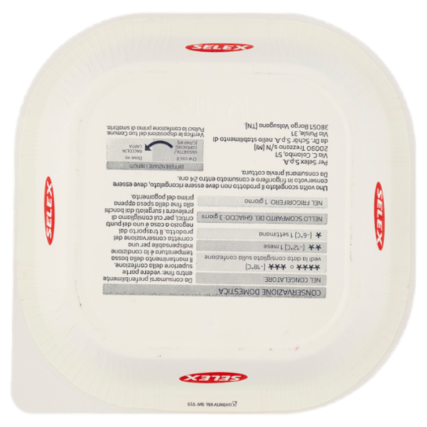 Selex Maccheroni con Speck e Formaggi Surgelati 300 g