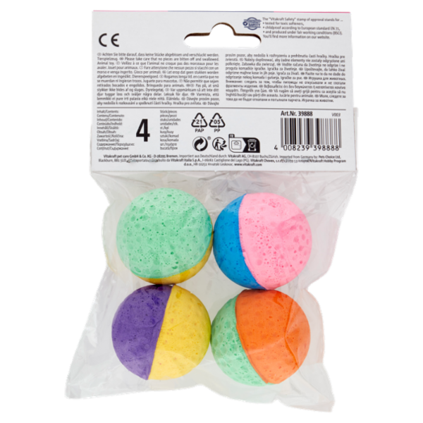 Vitakraft Playtime Giocattolo per gatti 4 pz