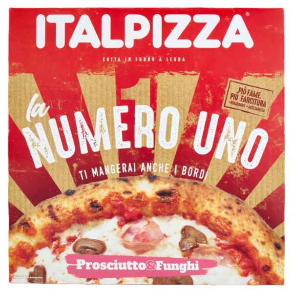 Italpizza la Numero Uno Prosciutto&Funghi 450 g