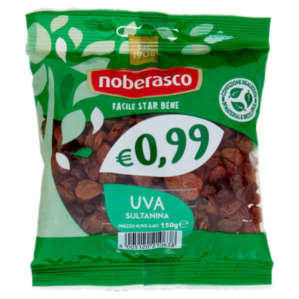 noberasco € 0,99 Uva Sultanina 150 g