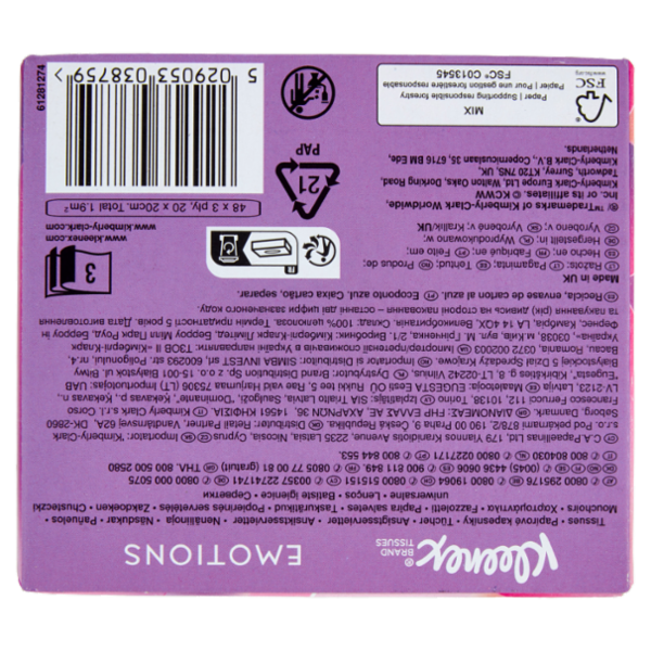 Kleenex Emotions 48 pz
