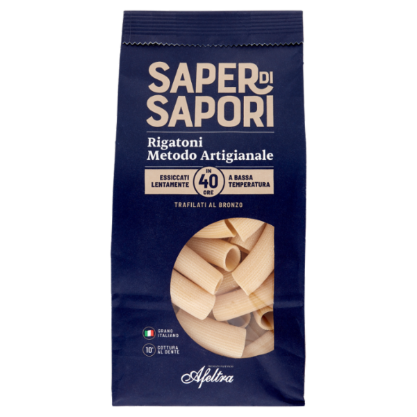 Selex Saper di Sapori Pasta di Semola Rigatoni Rigati 500 g