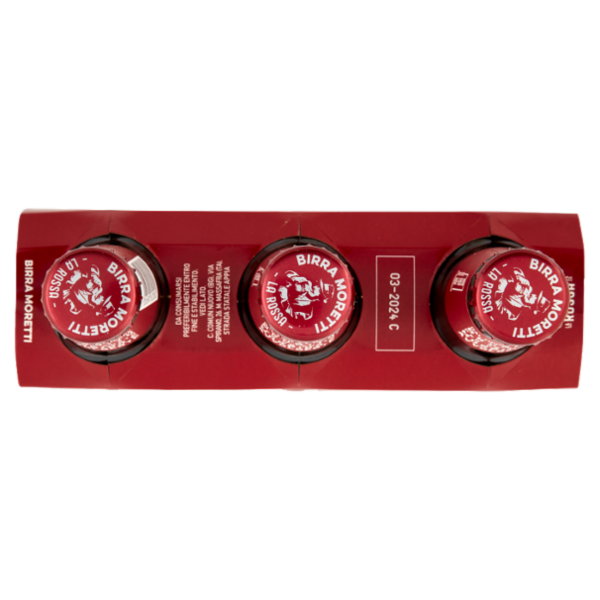 Birra Moretti la Rossa 7.2 3 x 33 cl