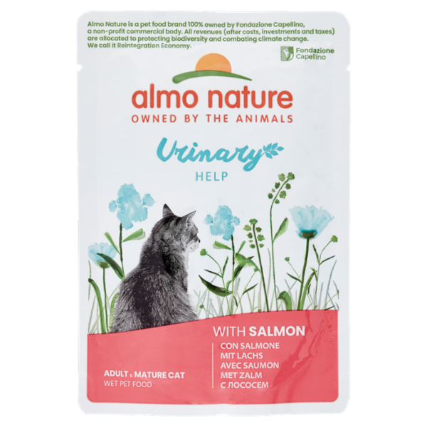 almo nature Urinary Help Adult & Mature Cat con Salmone 70 g