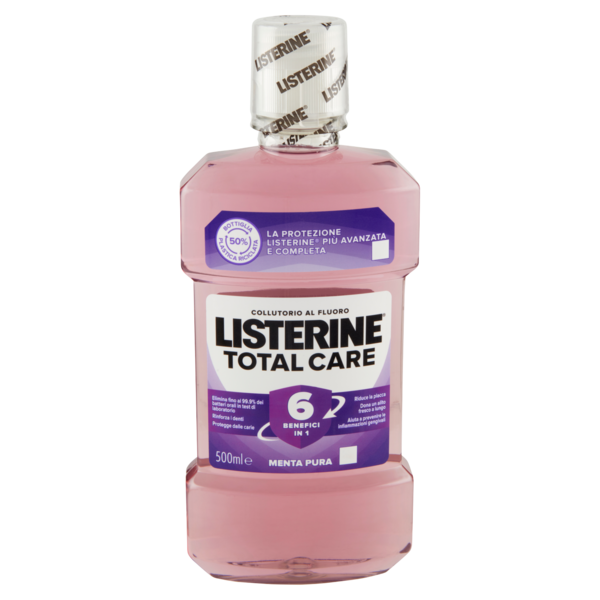 Listerine Total Care Menta Pura 500 ml