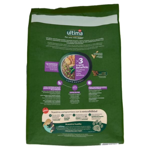 ultima Cat Sterilizzati con Pollo 2,5 kg