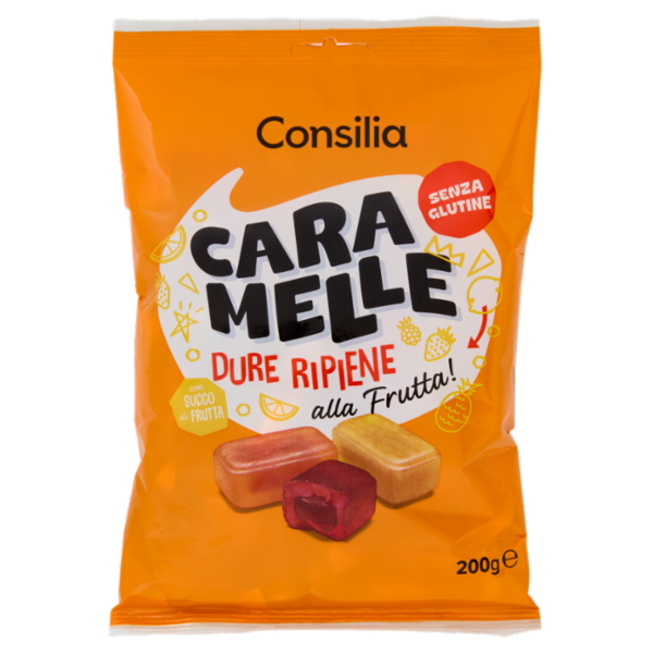 Consilia Caramelle Ripiene alla Frutta 200 g