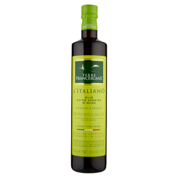 Terre Francescane l'Italiano Olio Extra Vergine di Oliva 750 ml