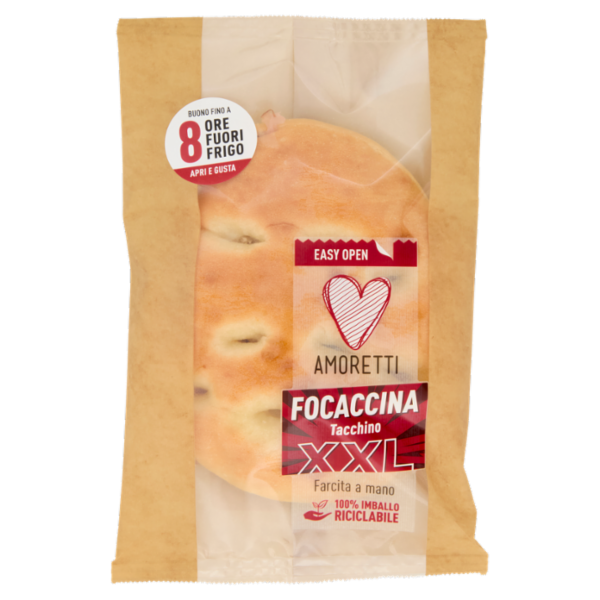 Amoretti Focaccina Tacchino XXL 170 g