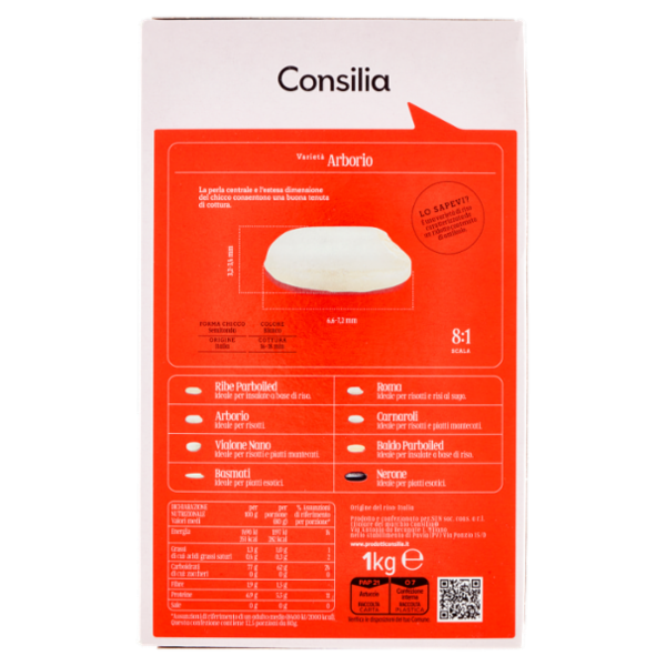 Consilia Riso Arborio Superfino 1 kg