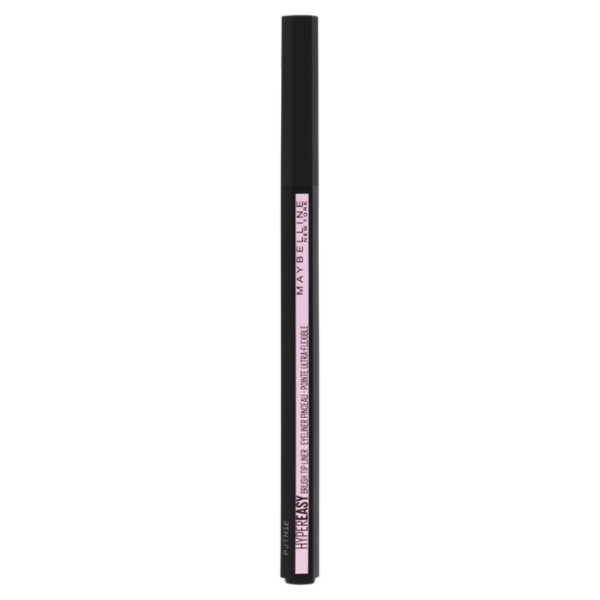 Maybelline New York Eyeliner in Penna Hyper Easy, Tratto Continuo, Facile da Applicare, Matte Black