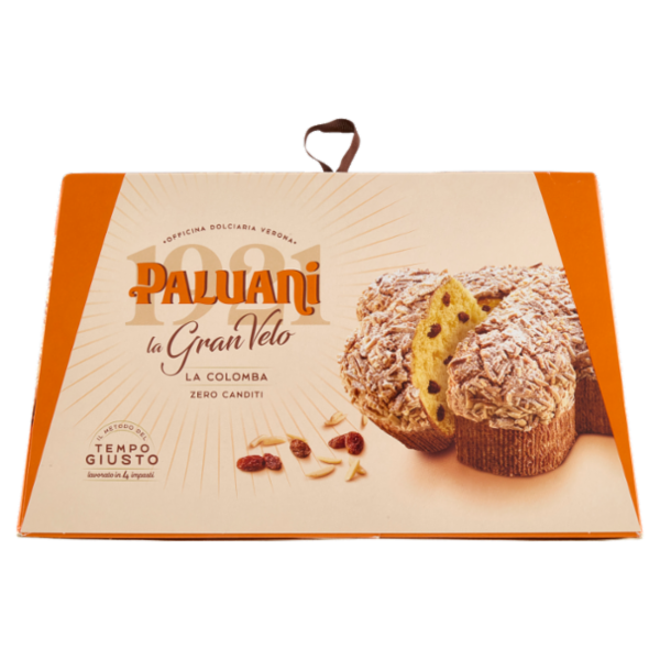 Paluani la Gran Velo la Colomba Zero Canditi 900 g