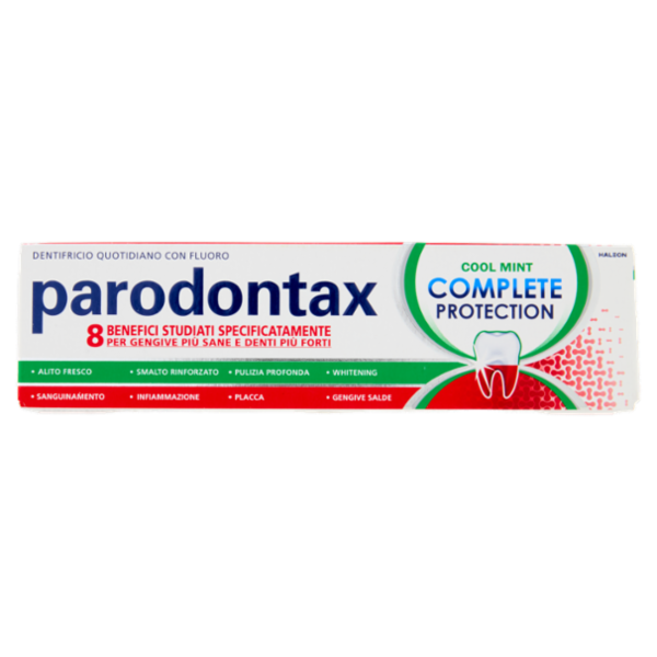 Parodontax dentifricio quotidiano complete protection per denti e gengive più sane con fluoro 75 ml