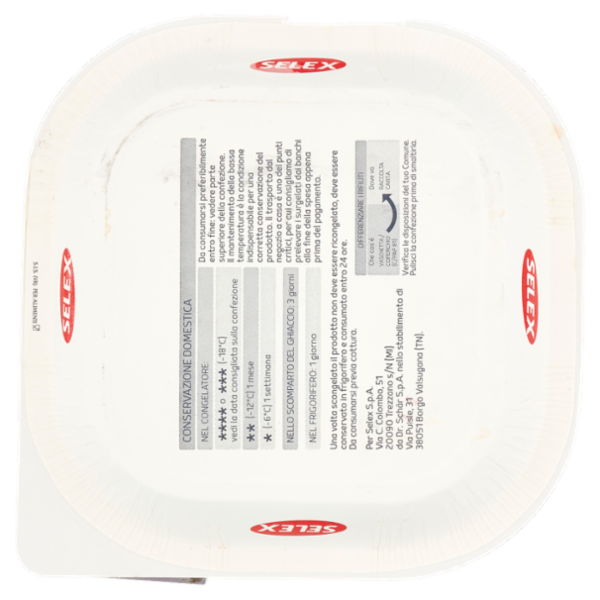 Selex Pennette al Salmone Affumicato Surgelate 300 g