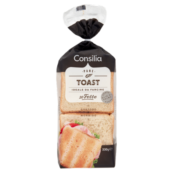 Consilia Toast 20 Fette 330 g