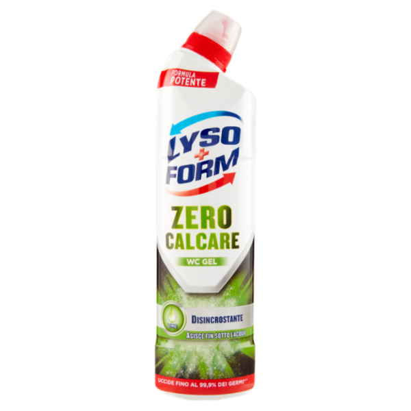 Lysoform Zero Calcare Wc Gel Lime Disincrostante 750 ml