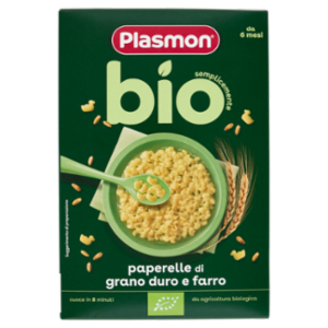 Plasmon Semplicemente Bio Paperelle Di Grano Duro e Farro 300 g