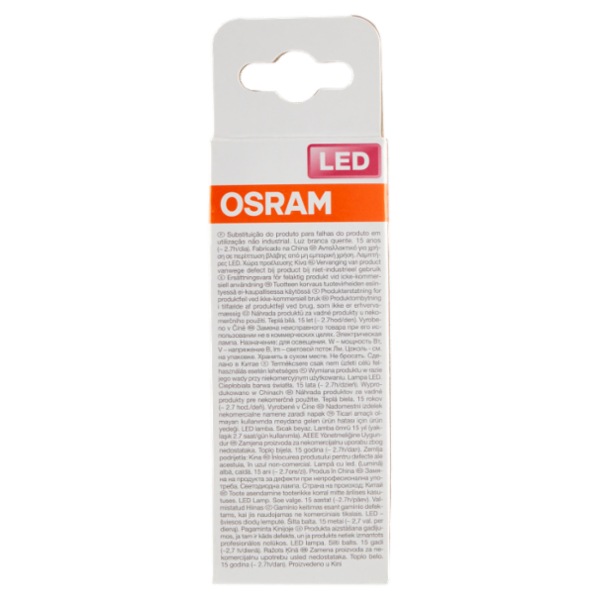 Osram Led Star Classic Stick 75 Warm White 10 W E14
