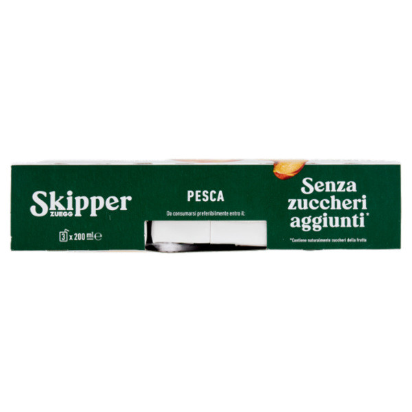Zuegg Skipper Pesca Senza zuccheri aggiunti* 3 x 200 ml