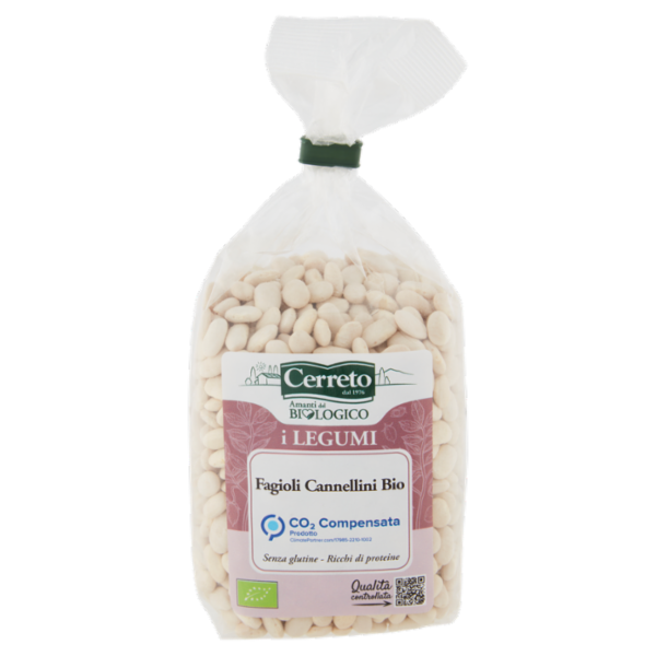 Cerreto i Legumi Fagioli Cannellini Bio 350 g
