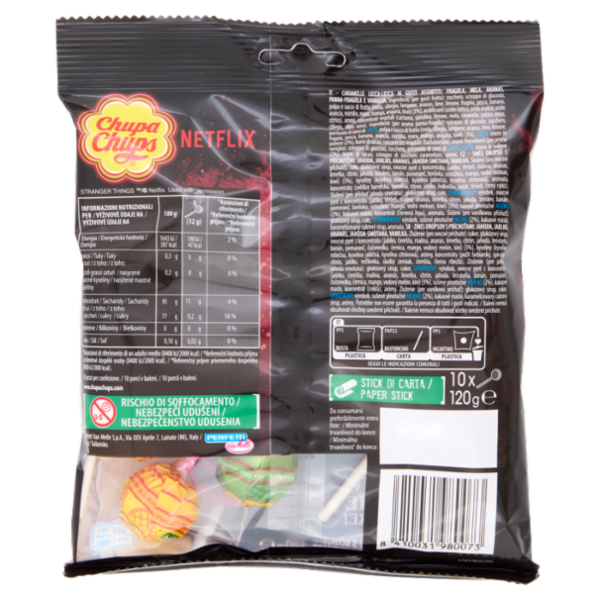 Chupa Chups Netflix Stranger Things 10 x 12 g
