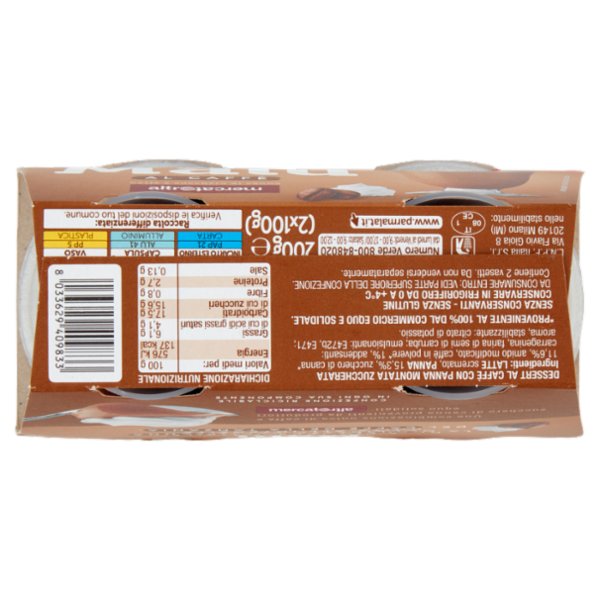PARMALAT Coppa Malù al Caffè 2 x 100 g