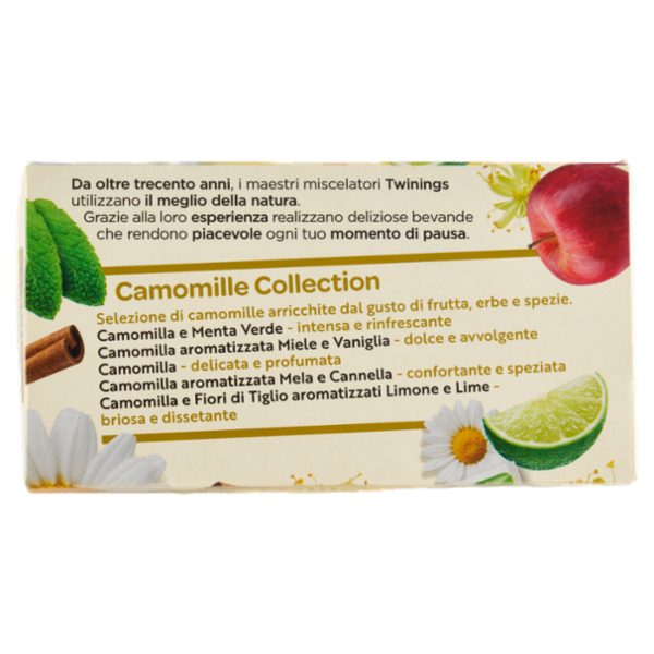 Twinings Camomilla Collection Confezione assortita con 5 diverse camomille 20 filtri 26 g
