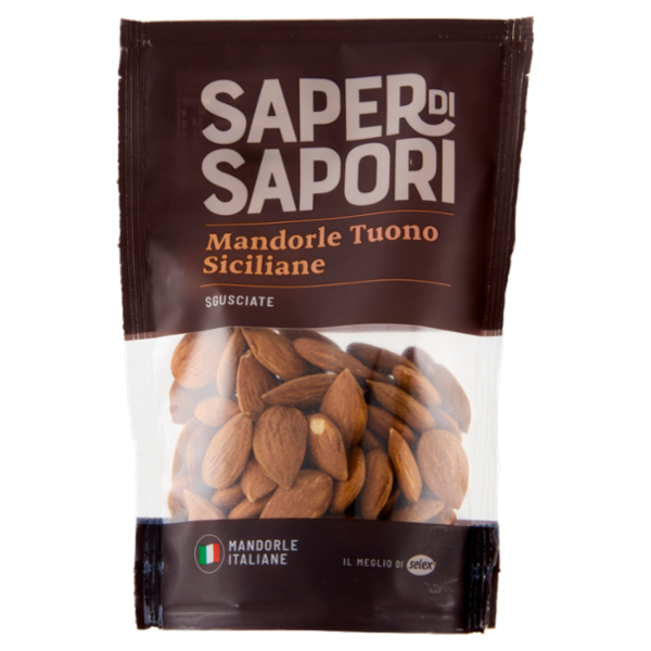 Selex Saper di Sapori Mandorle Tuono Siciliano Sgusciate 100 g