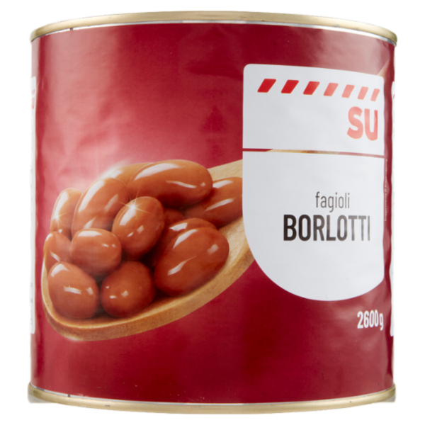 Sù Fagioli Borlotti Lessati 2600 g