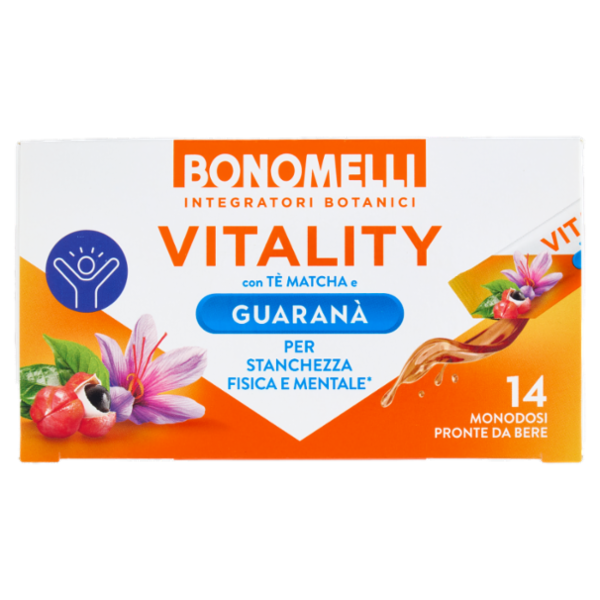 Bonomelli Integratori Botanici Vitality 14 stick monodose 140 ml