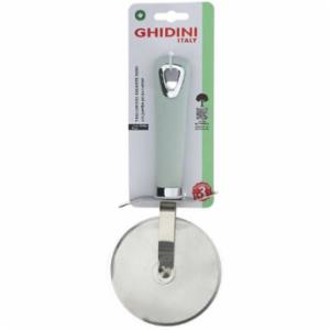 Ghidini Tagliapizza Grande Manico Verde Acqua