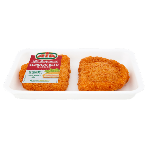 Aia Gli Originali Cordon Bleu Classico con Ripieno di Tacchino e Formaggio 0,245 kg