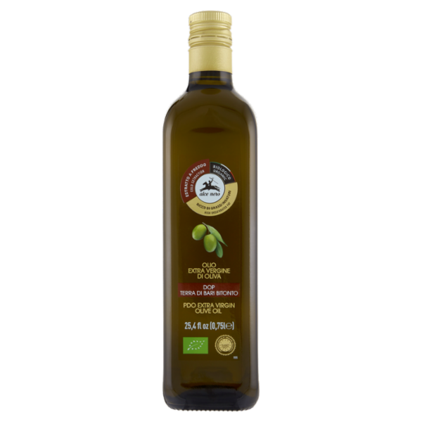 alce nero Olio Extra Vergine di Oliva DOP Terra di Bari Bitonto 0,75 l